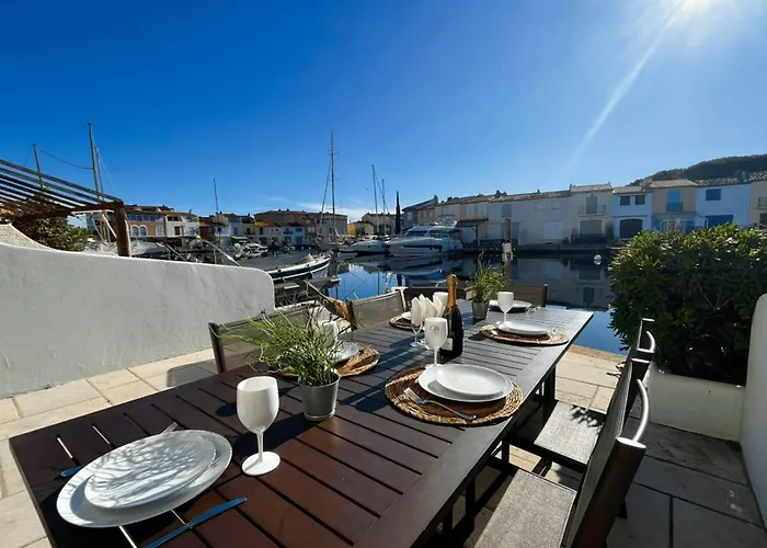 Дом отдыха Maison Moderne 4 Ch Climatisee Avec Wi-fi A Port - Fr-1-868-25 *